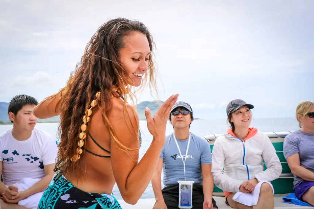 Hawaiian Hula dancing