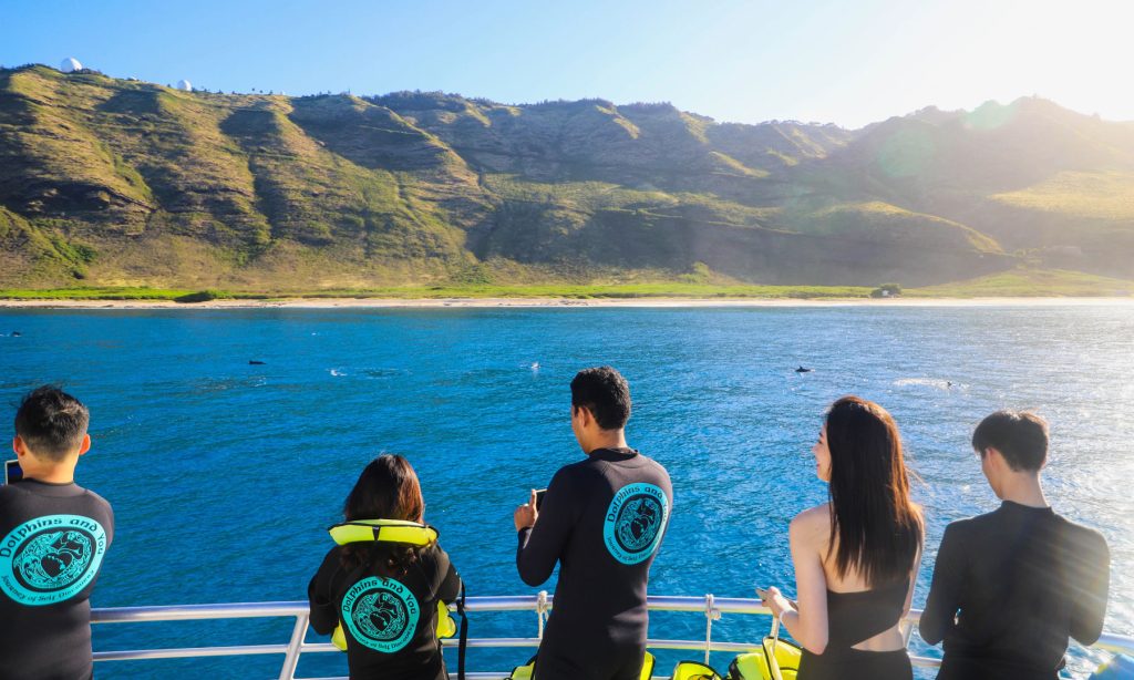 West Oahu dolphin tour
