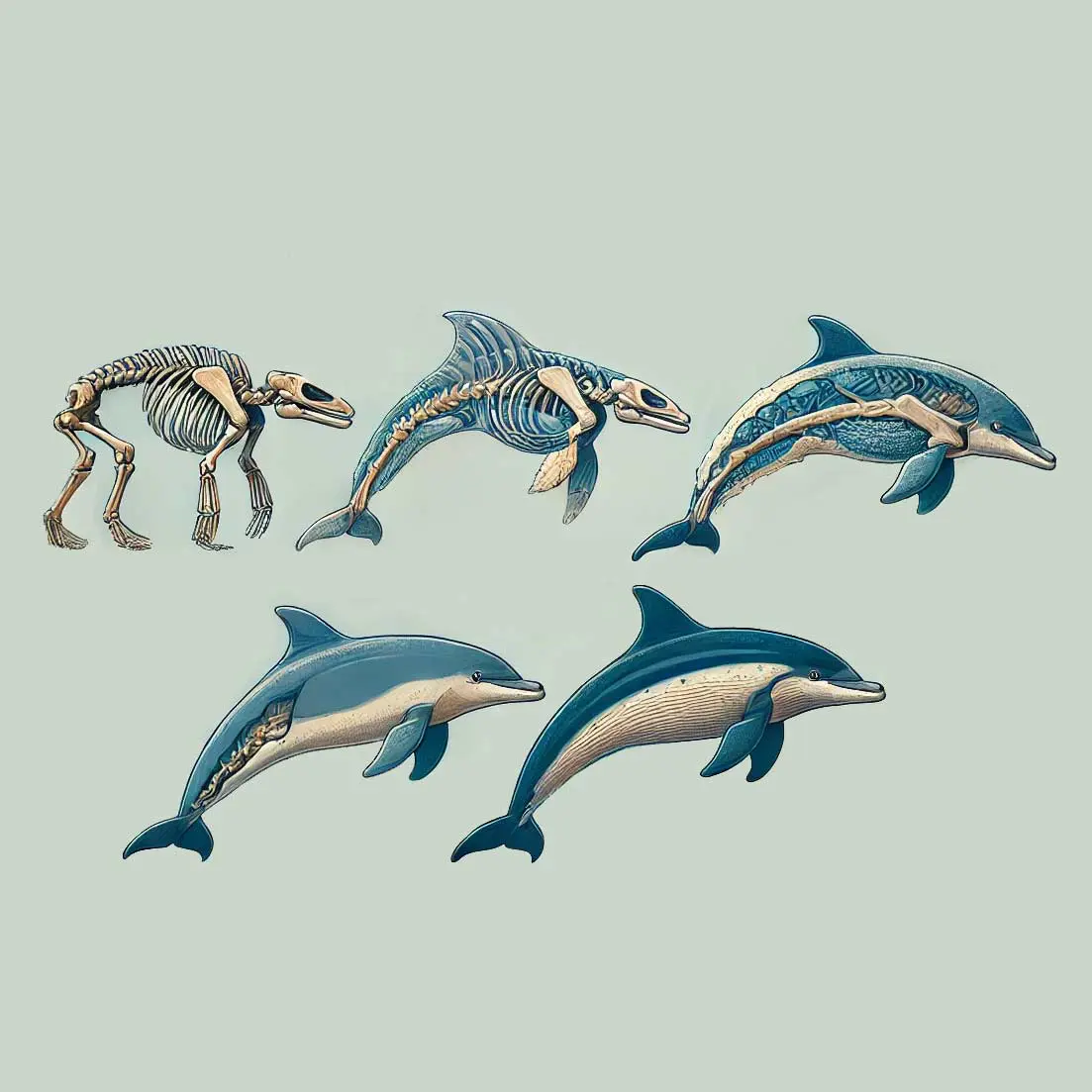 Read more about the article How Dolphins Evolved: Hind Limbs, Body Hair, and Why They Will Never Grow Gills