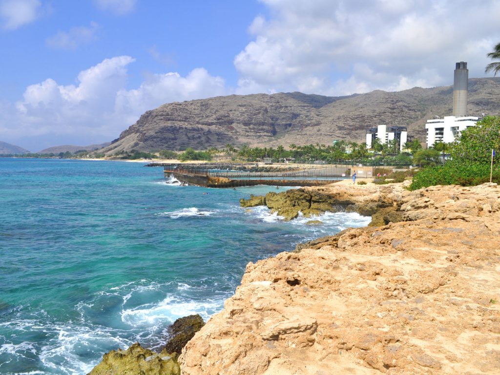 Electric Beach in Oahu