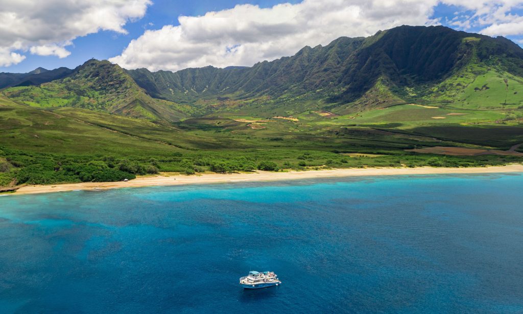 Oahu West Coast Makua Beach
