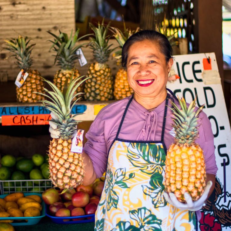 Kahuku Fruits stand