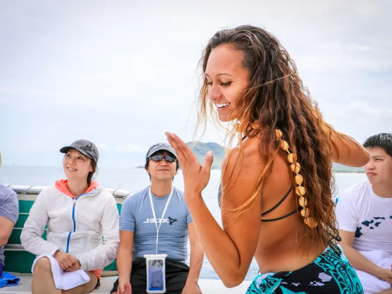 Hula performance