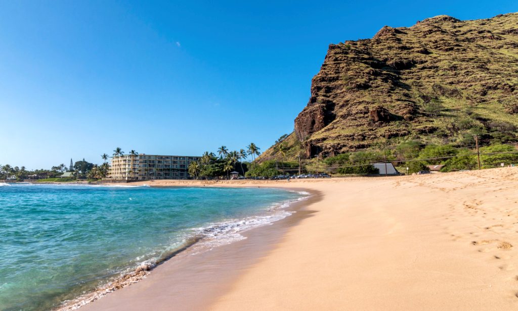 Makaha beach West Oahu