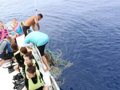 Cleaning the ocean