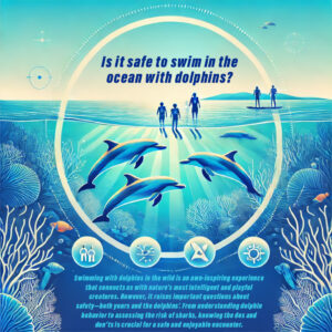 Read more about the article Is it safe to swim in the ocean with dolphins?