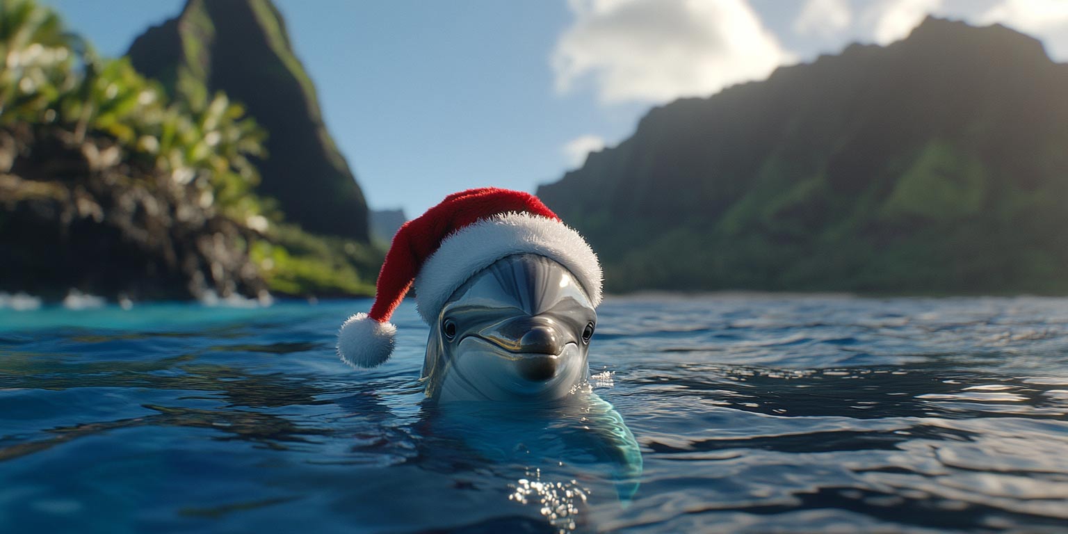 You are currently viewing Dolphin-Sized Holiday Cheer: Celebrating Christmas by the Sea