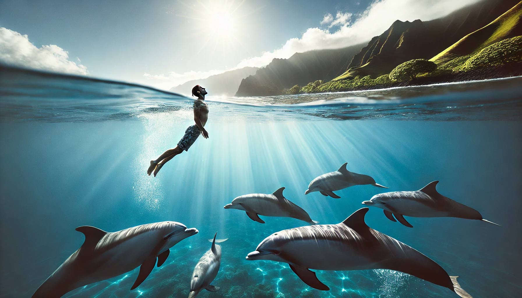 Read more about the article Dive Into Spiritual Alignment: Swimming with Hawaii Dolphins