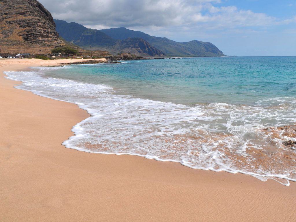 Yokohama bay in Oahu