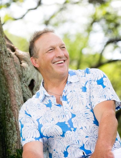 Founder Richard Holland sharing the Dolphins and You story